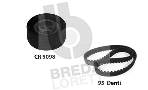 BREDA LORETT paskirstymo diržo komplektas KCD0550